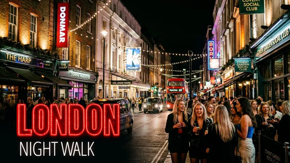 London Walking Tour for an Unforgettable Night Experience in Central London